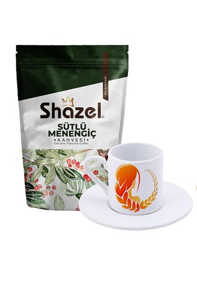 Shazel Menengic Coffee with Milk 200 Gr+ Hair Braided Turkish Coffee Cup