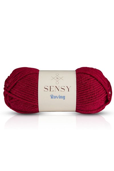 SENSY Premium Roving Χειροποίητο Νήμα Σκάρφα Μπέι Τι Νήμα Πουλόβερ Πόντσο Νήμα Καρνέ Σακάκι Νήμα Κλερατί Σαγκάρι