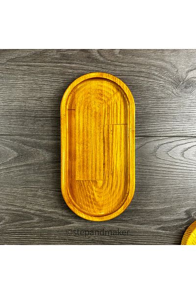 Step and Maker Multi-Purpose Presentation Plate ( Oil Pot - Cookie Pot - Presentation - Coffee Pot Etc.)