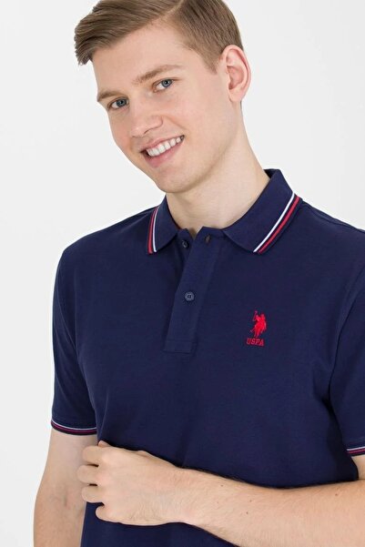U.S. Polo Assn. Férfi póló nyakú póló Basic