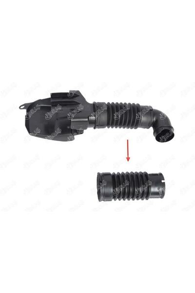 ibraş kauçuk Ibraş Hava Filtre Hortumu 1.4 Benz. Fıesta 02> Ibr 2s61 9a673 Af