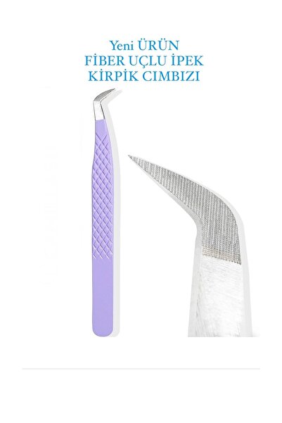 OZLEM BASAR BEAUTY İpek Kirpik Volüm Cımbızı Fiber Uç Mükemmel Tutuş 3d 4d 5d...