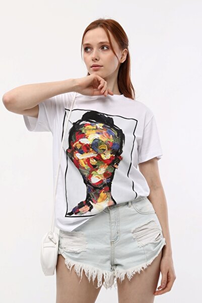 Benedetto Γυναικείο μπλουζάκι με στάμπα