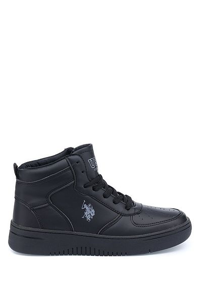 U.S. Polo Assn. Baza. Polo Assn Sneaker Hi Basketball Style High Top Casual Pantofi sport pentru femei
