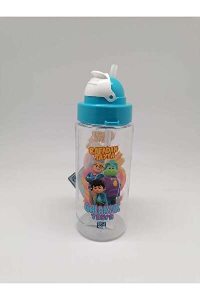 Gıpta Rafadan Tayfa Thin Tritan Flask with Straw 500 Cc Galactic Tayfa