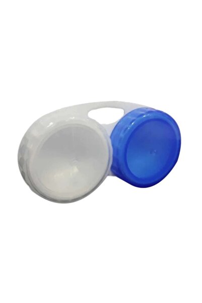 RENKLI LENS KABI Lens Saklama Kabı / Lens Kutusu Mavi