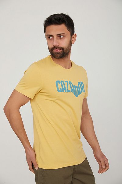 Cazador Ανδρικό μπλουζάκι με στάμπα Jazz 4086