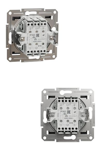 SCHNEIDER Asfora Anthracite Vavien+Vavien - عاكس مؤطر