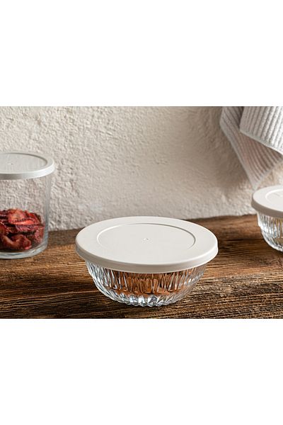 English Home Transparent Hanna Glass Storage Container 345 ml