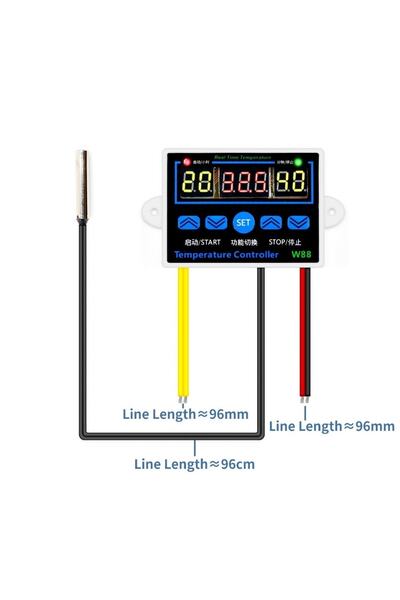 Weather Forecast Dijital Termostat 220v Kuluçka Buzdolabı Termostat Thr316