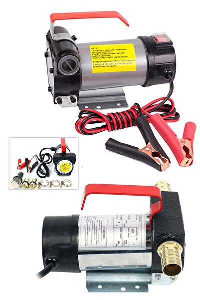 Genel Markalar 24 V Kendinden Emişli Elektrikli Taşınabilir Yakıt Sıvı Yağ Ak...