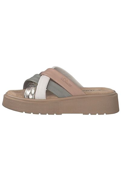 s.Oliver Hausschuh - Beige - Flacher Absatz