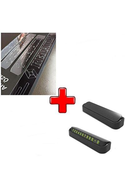 Lazer Store Renault Clio 2 Ile Uyumlu Kapı Eşiği Ve Kapaklı Numaratör (park Tel)