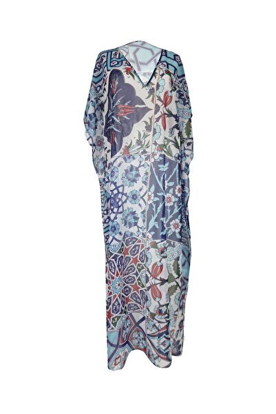 MANOTRES Iznik Chiffon Beach Dress