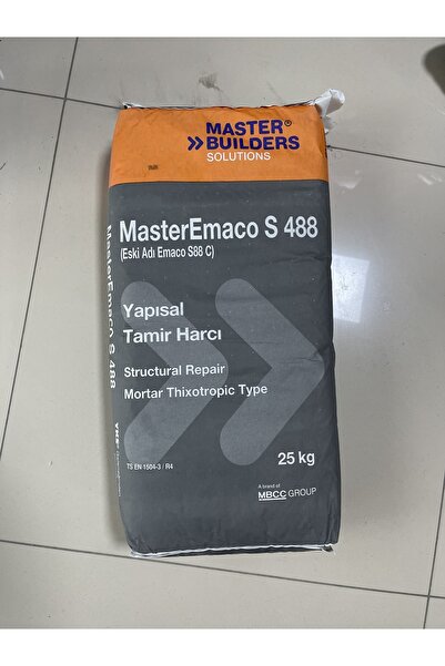 BASF Masteremaco S 488 25kg Yapısal Tamir Harcı - Karot Delik Kapama Harcı