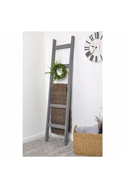 Genel Markalar Dekoratif Masif Ahşap Merdiven Dekoratif Merdiven Raf 150cmx40cm