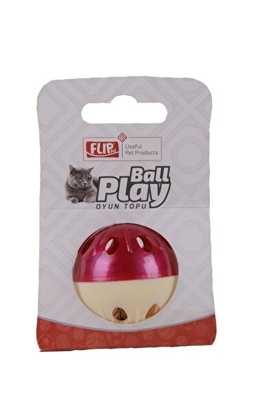 Flip Çıngıraklı Kedi Topu Oyuncağı