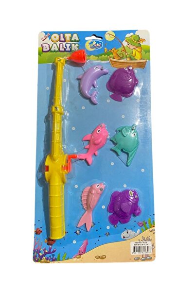 SIFIR312 Mıknatıslı Balık Tutma Oyunu - Olta Balık Seti