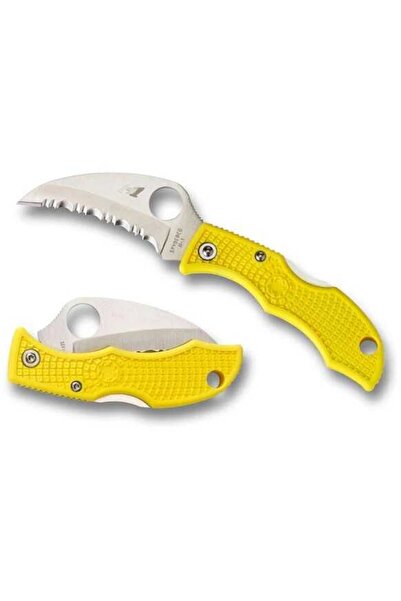 Spyderco Lyls3hb Ladybug Sarı Çakı