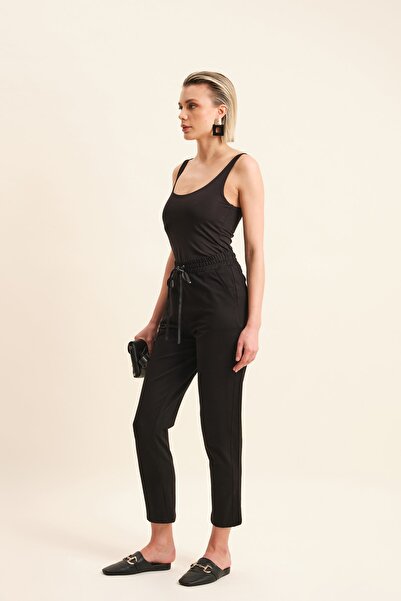 VERDA Elastic Waist Cotton Tracksuit