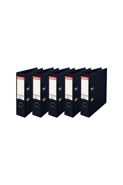 Esselte Office Folder Wide 5 Pieces Black Slt-9940