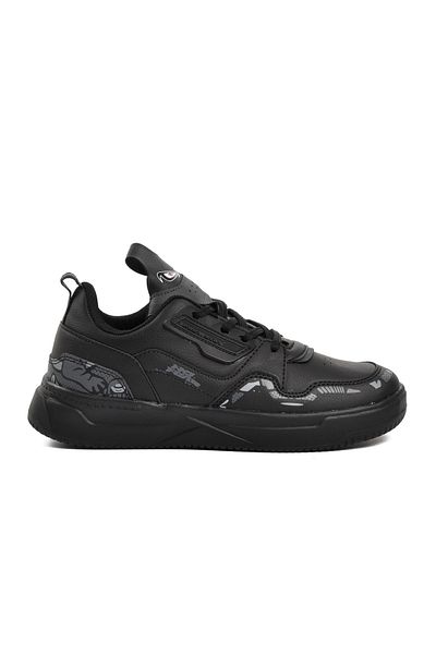 No Fear Unisex πάνινα παπούτσια με μαύρο σχέδιο - Nfr-1001