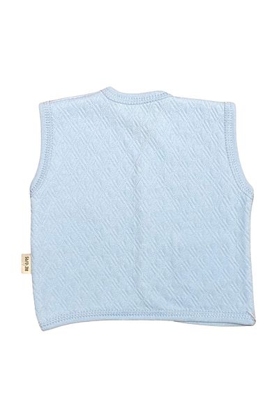 PATSAN Quilted Seasonal Baby Vest Bear And Fish