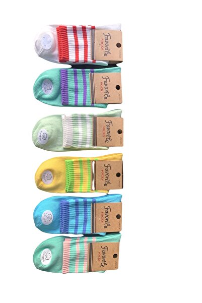 Bamuta Favorite College Unisex Socks Pack of 6 Organic Cotton