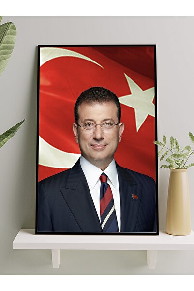 Postermanya Ekrem Imamoğlu Çerçeveli Tablo, Chp Çerçeveli Tablo, Cumhuriyet H...