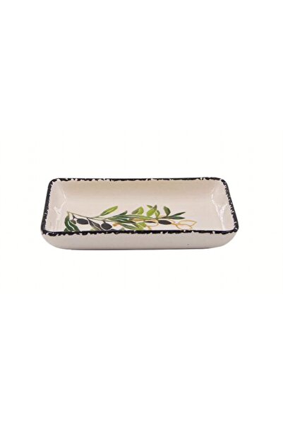 Mondecor Olive Boat Plate 15X9 cm