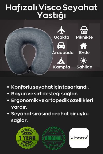 Viscomina Visco Neck Travel Pillow