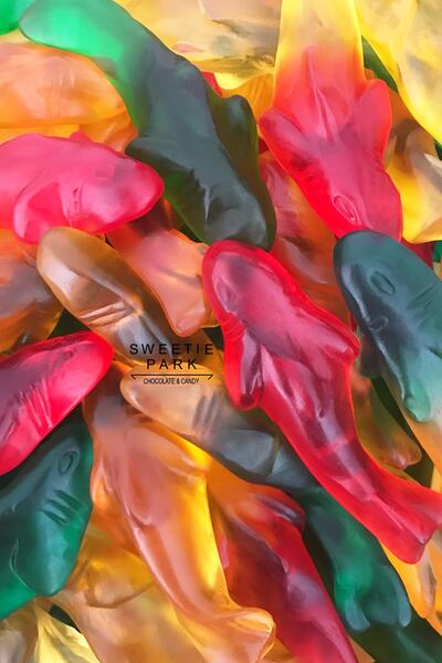 Haribo Köpek Balığı Karışık Meyveli Jelly Yumuşak Şekerleme Jelibon 1 Kg