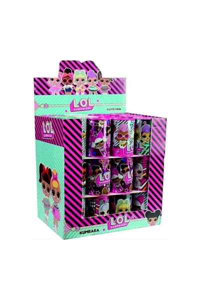 LOL Piggy Bank Metal Small 36 Pieces Stand500824