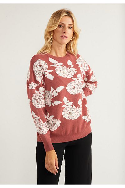USHA Pullover mit Perlen sivene