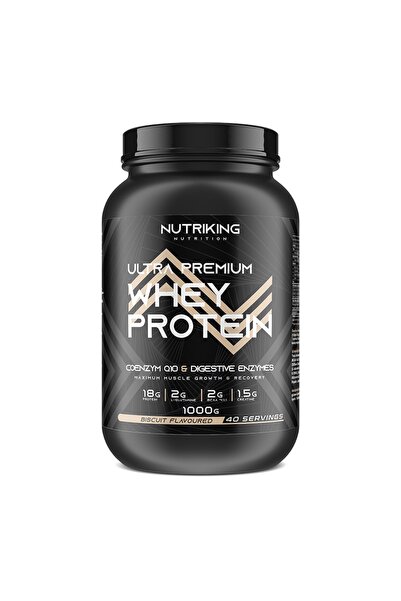 Nutriking Whey Protein ™ 1000 Gr Bisküvi Aromalı - 40 Servis