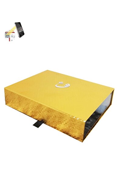 Ayfa Basın Yayın 001gold - Orta Boy Kalem Kuranı Kerim Seti V 6.1-16gb- Kapla...
