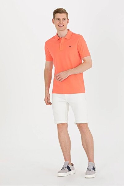 U.S. Polo Assn. Ανδρικό μπλουζάκι Polo Neck Basic