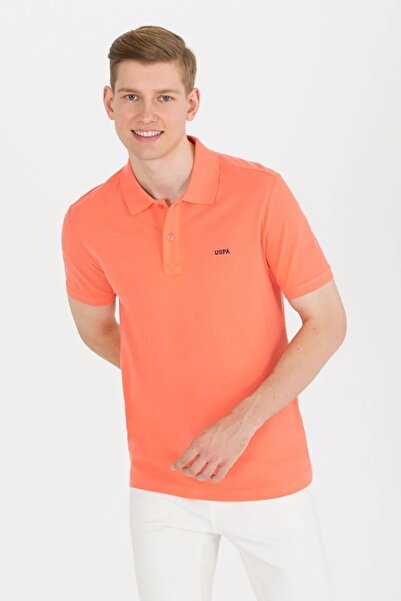 U.S. Polo Assn. Ανδρικό μπλουζάκι Polo Neck Basic