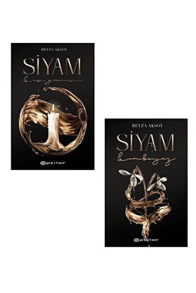 Epsilon Yayınevi Siyam 1 ( Kış Güneşi) Siyam 2 (kanbeyaz) - Beyza Aksoy Ciltli