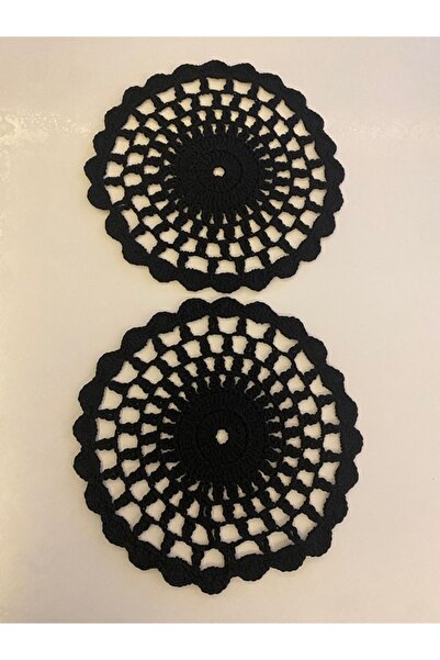 Gülers Collection 2'li Polyester Soft Makrome Ipten El Işi El Işçiliği Supla ...