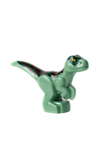 LEGO Orjinal Aksesuar Moc Custom Hayvan Dinozor Animal Dinosaur Yeşil Bebek Y...