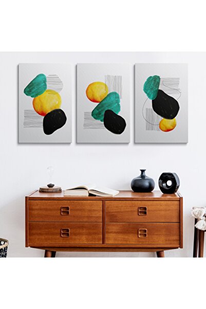 HOMEPACK Platno za zidnu sliku, set od 3 dela platna za slikanje Hp131
