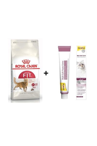 Royal Canin Fit 32 Kuru Kedi Maması 4 Kg + Gimcat Malt 100 Gr