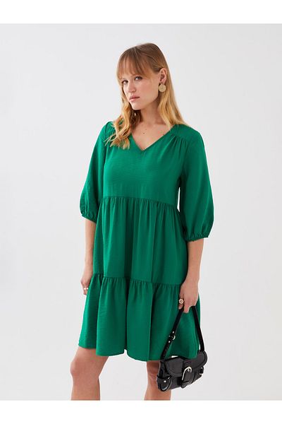 LC Waikiki Kleid - Grün - A-Linie