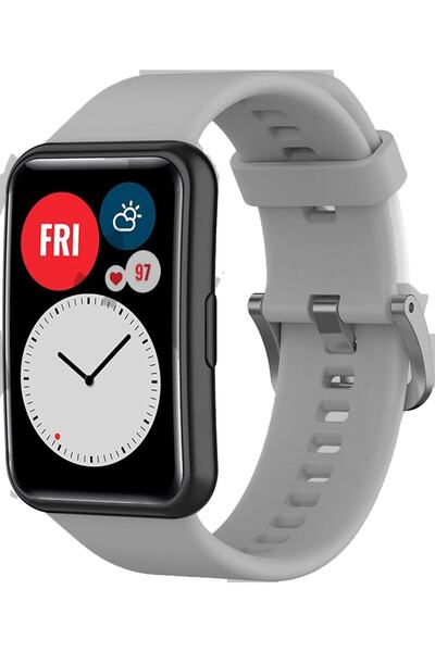 Coverzone حزام ساعة متوافق مع ساعة Huawei Watch Fit 2، حزام ساعة رياضية من ال...