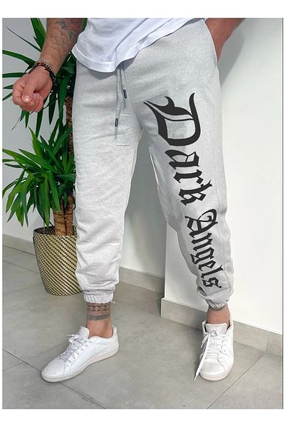 De Carte Unisex tepláky s potiskem Dark Angels