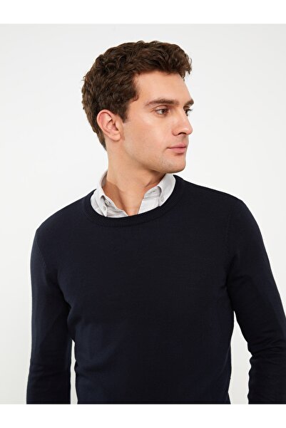 LC Waikiki Férfi kötöttáru pulóver - hosszú ujjú, nyakú