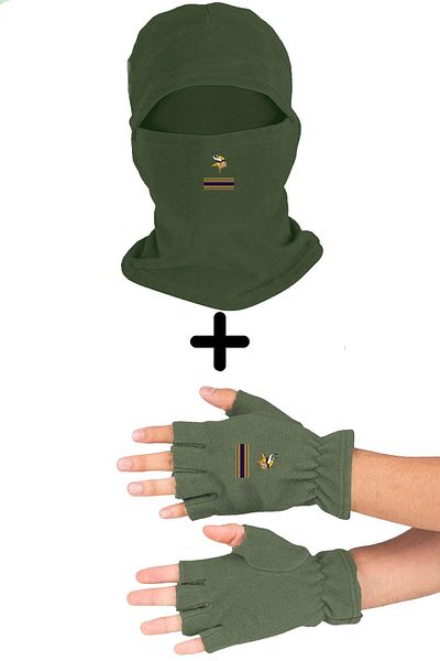 herotasarım Σετ γάντια Polar Balaclava Vikings - Cut Bll3449