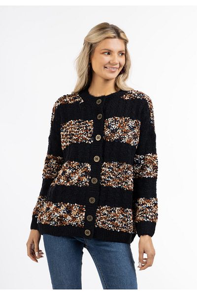 USHA FESTIVAL women's cardigan with buttons rakata