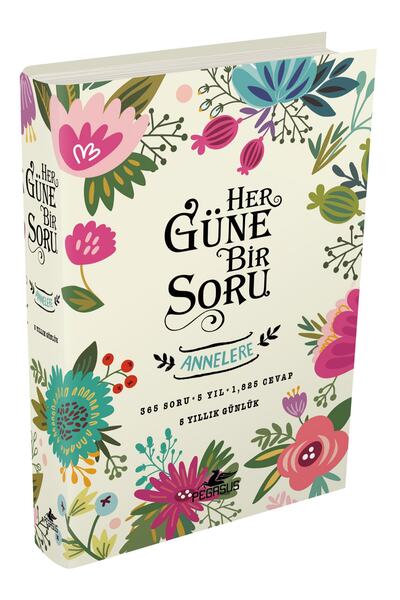 Pegasus Yayınları Her Güne Bir Soru Annelere: 5 Yıllık Günlük (Ciltli - Cep B...